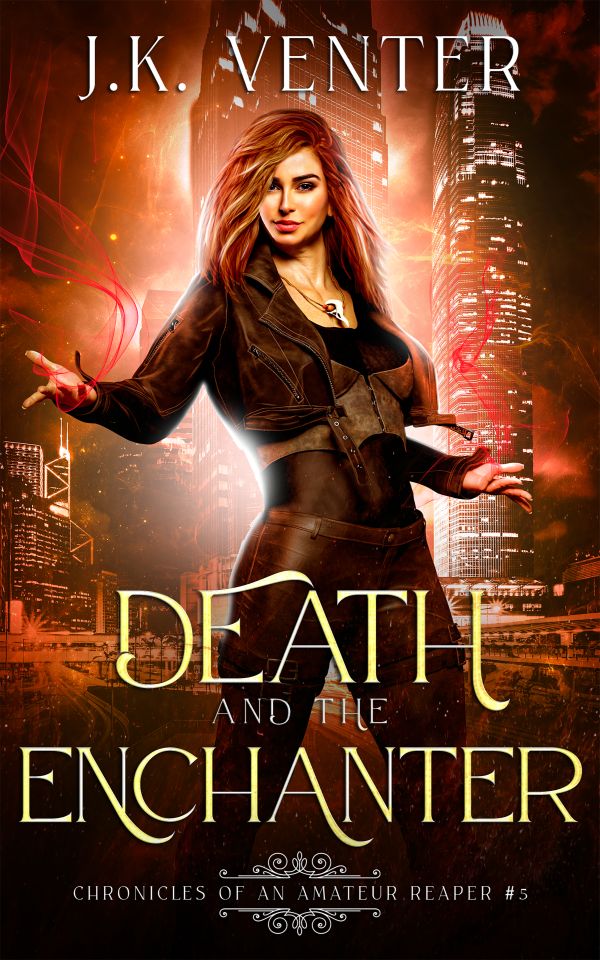 Book cover for Death and the Enchanter