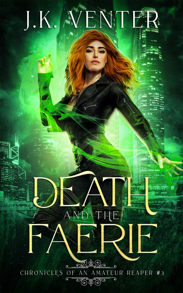 Book cover for Death and the Faerie