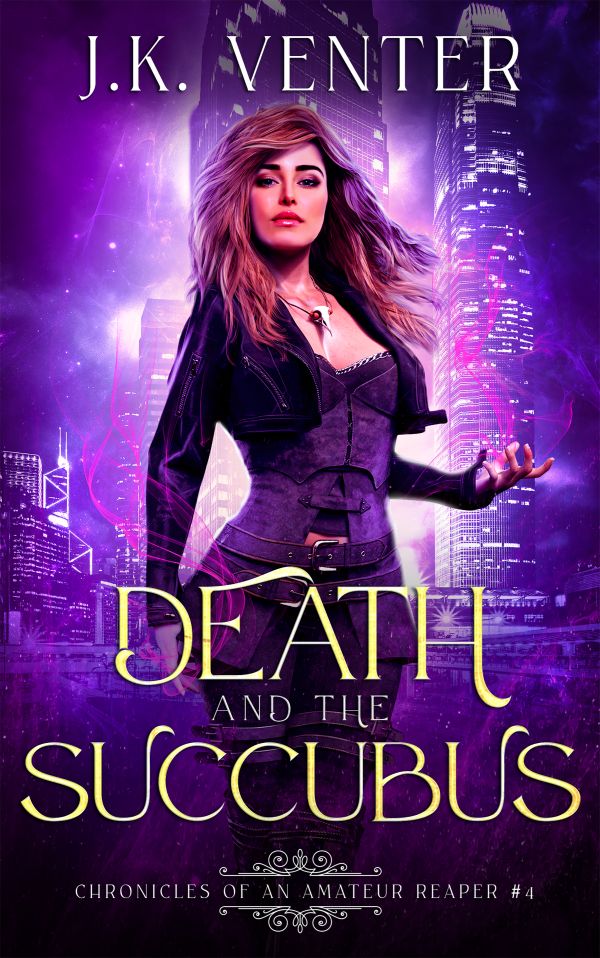 Book cover for Death and the Succubus