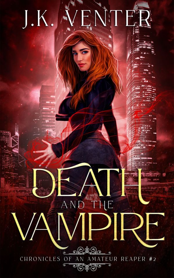 Book cover for Death and the Vampire
